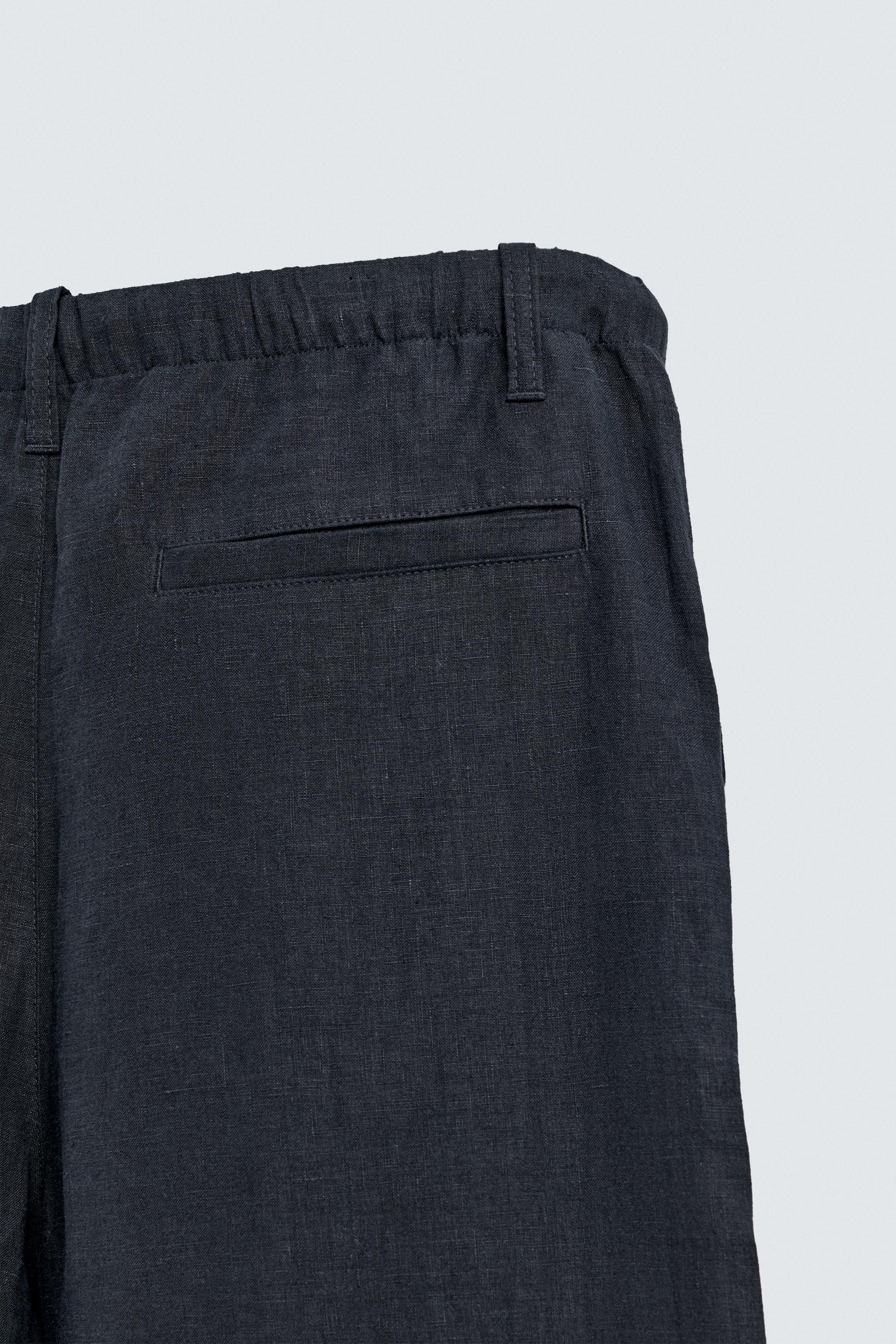PANTALON RELAXED FIT 100% LIN